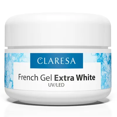 Claresa French Gel Extra White (Żel budujący)