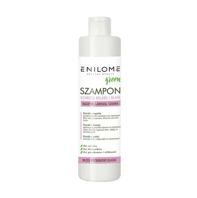 Enilome Healthy Beauty Green, Szampon `Ochrona koloru i blask`