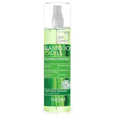 Hair Genic Bamboo & Oils, Odżywka ochronna w sprayu