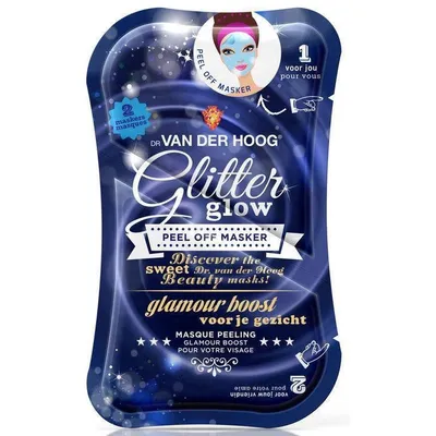 Dr. Van Der Hoog Glamour Boost Glitter Glow Peel Off Masker (Maseczka do twarzy)