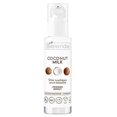Bielenda Coconut Milk, Silnie nawilżajace serum kokosowe