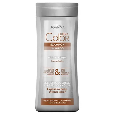 Joanna Ultra Color System, Szampon do włosów brązowych i kasztanowych