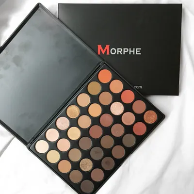 Morphe Brushes 35O - 35 Color Nature Glow Eyeshadow Palette (Paleta cieni do powiek)