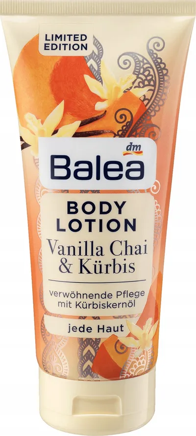 Balea Body Lotion Vanilla Chai & Kurbis (Balsam do ciała `Wanilia i dynia`)
