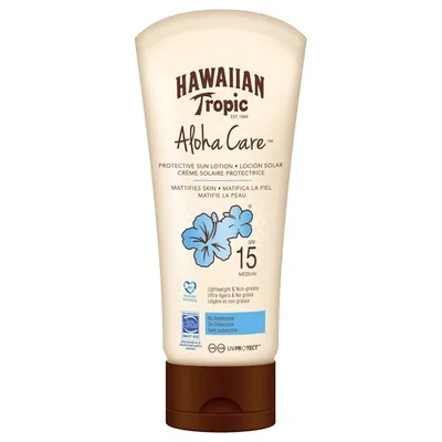 Hawaiian Tropic Aloha Care, Protective Sun Lotion SPF 15 (Balsam ochronny do opalania)