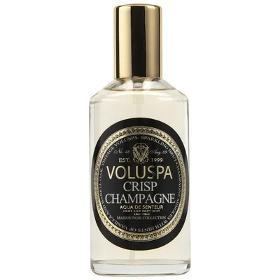 Voluspa Basic Black, Crisp Champagne Aromatic Room / Body Spray