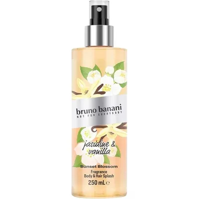 Bruno Banani Sunset Blossom, Jasmine & Vanilla, Fragrance Body & Hair Splash (Mgiełka do ciała i włosów)