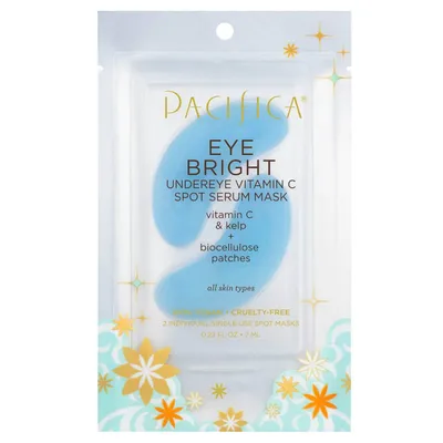 Pacifica Eye Bright Undereye Vitamin C Spot Serum Mask (Maska z serum pod oczy z witaminą C)
