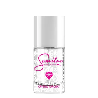 Semilac Crystal Top Coat (Odżywka do paznokci)