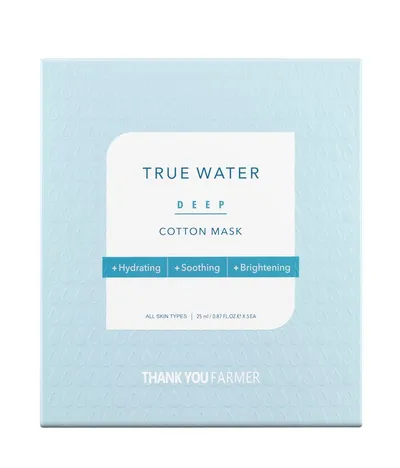 Thank you Farmer True Water, Deep Cotton Mask (Maska w płachcie)