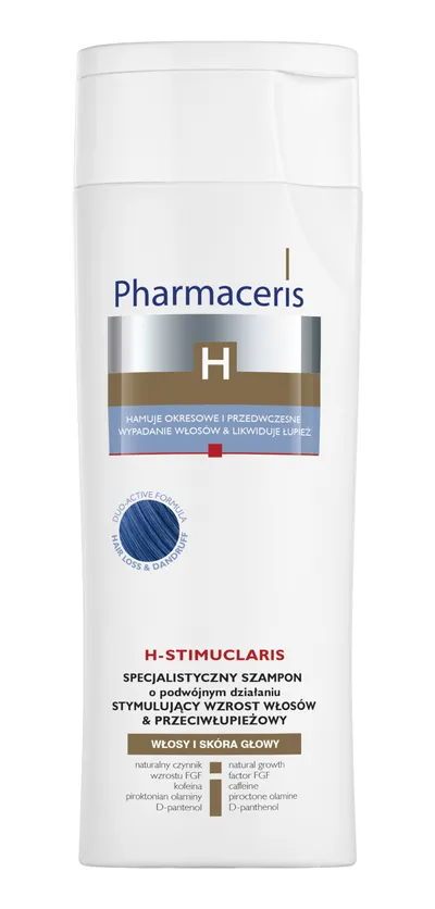 Pharmaceris H, H - Stimuclaris, Szampon przeciwłupieżowy stymulujący wzrost włosów