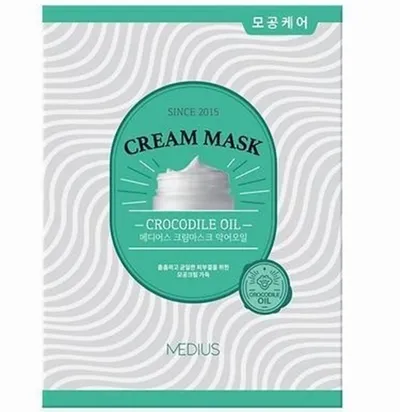 Medius Cream Mask, Crocodile Oil (Maska w płachcie)