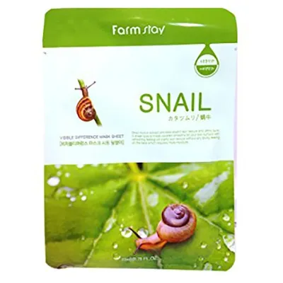 FarmStay Visible Difference Mask Sheet Snail (Maseczki w płacie do twarzy)