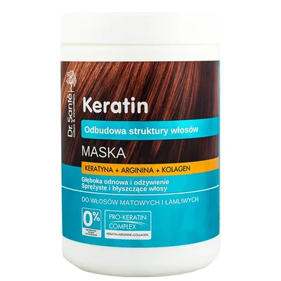 Dr. Sante Keratin, Maska z keratyną, argininą, kolagenem