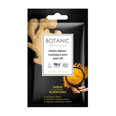 Botanic Skin Food Maska algowa zwężająca pory peel-off