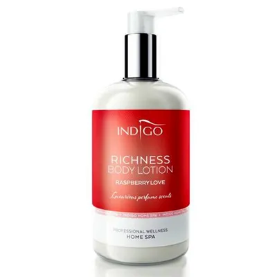 Indigo Nails Lab Home Spa, Raspberry Love, Body Lotion (Balsam do ciała malinowy)