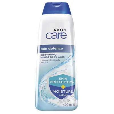 Avon Care, Skin Defence, Moisturising Hand & Body Wash (Nawilżający żel do mycia ciała)