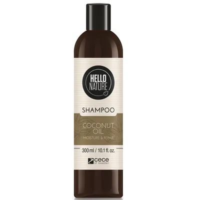 Cece of Sweden Hello Nature, Moisture & Repair, Coconut Oil Shampoo (Szampon do włosów z olejkiem kokosowmy 'Nawilżenie i odbudowa')