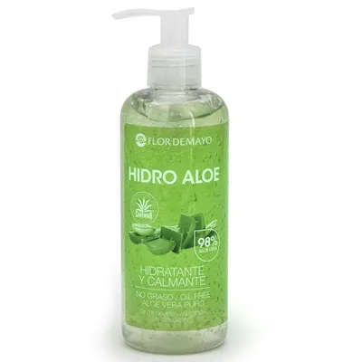 Flor de Mayo Hydro Aloe, Aloe Vera Gel 98% (Żel aloesowy)