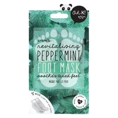 Oh K! Revitalising Peppermint Foot Mask (Maska do stóp)