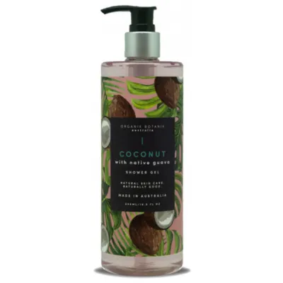 Organik Botanik I Coconut with Native Guava Shower Gel (Żel pod prysznic `Kokos i guawa`)