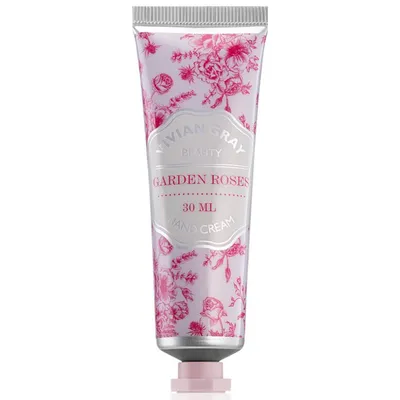 Vivian Gray Beauty, Naturals Garden Roses Hand Cream (Krem pielęgnacyjny do rąk z płatkami róż)