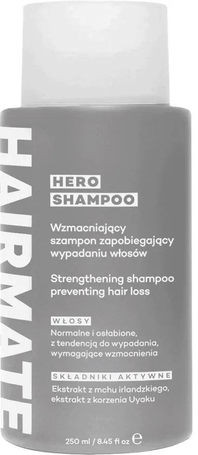 Hairmate Hero Shampoo (Szampon do włosów wzmacniający zapobiegający wypadaniu)
