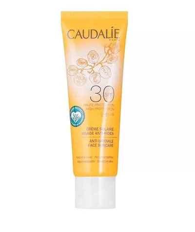 Caudalie Anti-Wrinkle Face Suncare SPF30 (Przeciwzmarszczkowy i przeciwsłoneczny krem do twarzy)