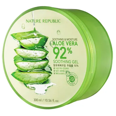 Nature Republic Aloe Vera, 92% Soothing Gel (Żel aloesowy)
