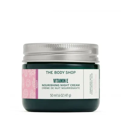 The Body Shop Vitamin E Nourishing Night Cream (Wegański krem na noc `Witamina E` (nowa wersja))