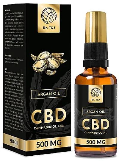 Dr. T & J Argan Oil CBD Cannabidiol Oil (Naturalny olej arganowy CBD)