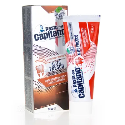 Del Capitano Dentifricio Orginal Alito Fresco (Odświeżająca pasta do zębów)