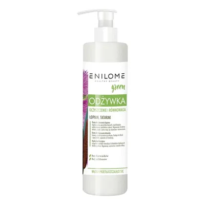 Enilome Healthy Beauty Green, Odżywka do włosów `Oczyszczanie i równowaga`