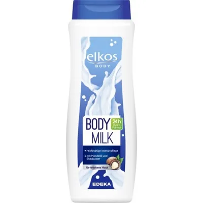 Elkos Body, Body Milk Reichhaltige Intensivepflege mit Mandelöl und Sheabutter (Balsam do ciała)