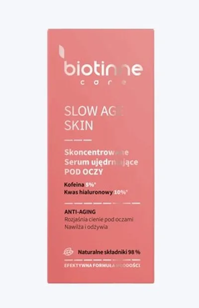 Biotinne Care Skoncentrowane serum ujędrniające pod oczy