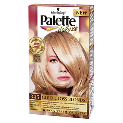 Schwarzkopf Palette Deluxe Gold Gloss Blonds, Farba do włosów