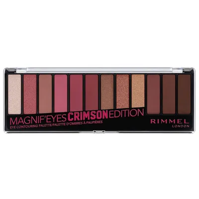 Rimmel Magnif`Eyes Crimson Palette (Paleta cieni do powiek)