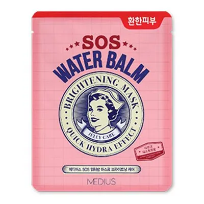 Medius SOS Water Balm, Brightening Mask Quick Hydra Effect (Maseczka do twarzy)