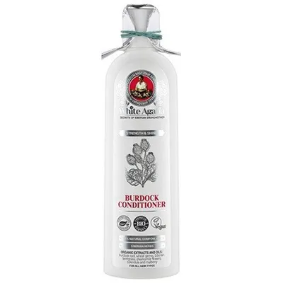Receptury Babuszki Agafii White Agafia, Burdock Conditioner (Biała Agafia, Balsam łopianowy do każdego rodzaju włosów)