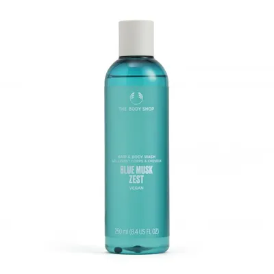 The Body Shop Blue Musk Zest Hair & Body Wash Vegan (Wegański żel do mycia ciała i włosów)