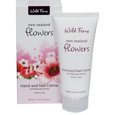 Wild Ferns Flowers, Hand & Nail Creme (Intensywnie nawilżająca kuracja kwiatowa do rąk i paznokci)