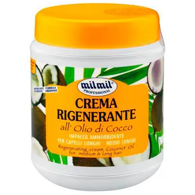 Mil Mil 76 Crema Rigenerante All`Olio di Cocco (Kokosowa maska regenerująca (nowa wersja))