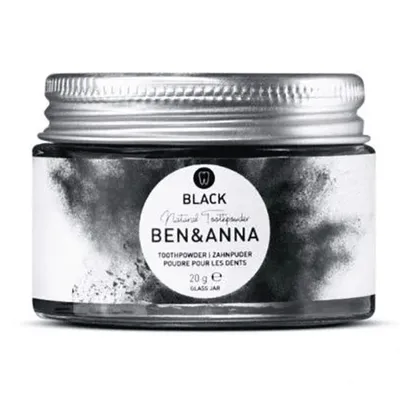 Ben&Anna Black Natural Toothpowder (Naturalny wybielający proszek do zębów z aktywnym węglem)