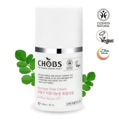 Chobs Moringa Total Cream (Przeciwzmarszczkowy naturalny krem do twarzy)