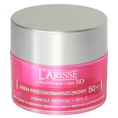 Laboratorium Kosmetyczne AVA L`Arisse, Effective Skin Care 5D (Krem przeciwzmarszczkowy 50+)
