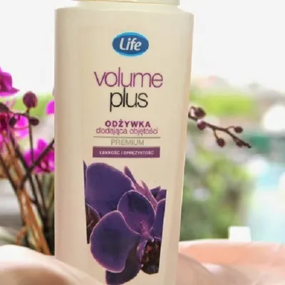 Life Volume Plus, Odżywka dodająca objętości, 'Orchid & collagen'