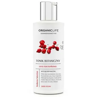 Organic Life Redness Solution, Tonik botaniczny do cery naczynkowej