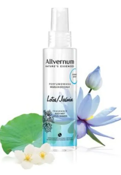 Allvernum Nature's Essences Perfumowana mgiełka do ciała `Lotos /  jaśmin`