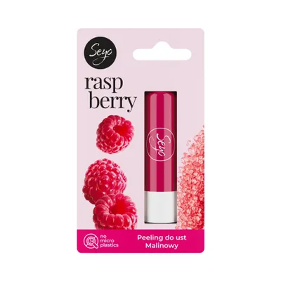 Seyo Raspberry, Peeling do ust malinowy