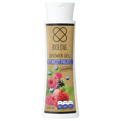 Biolove Forest Fruits, Shower Gel (Żel pod prysznic `Owoce leśne`)
